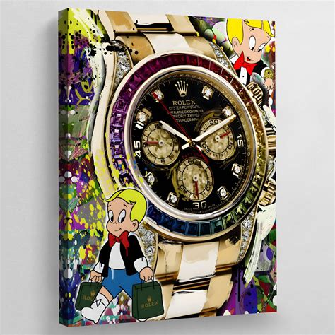 rolex art prints|⏱️ ️ Rolex Canvas Prints & Wall Art by Luxury Art .